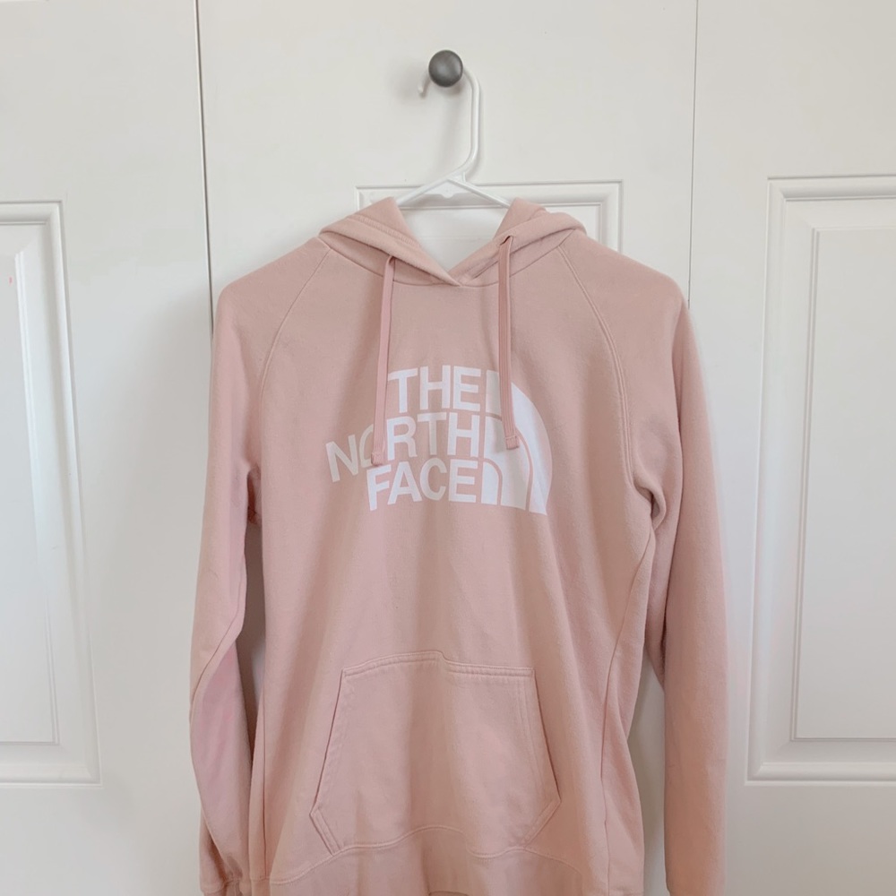 rose north face hoodie
